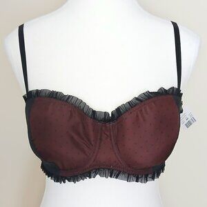 NWT Blush Lingerie Bra With Removable Straps Size 36D